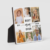 最高のMom Ever - Mother's Day Photo Collage フォトプラーク (正面)