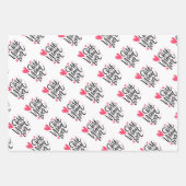 最高のMom Ever Mothers Day Wrapping紙 ラッピングペーパーシート (正面3)