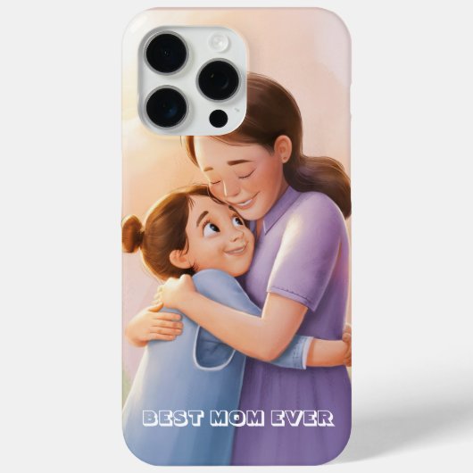 最高のMom Ever Personalize写真 Case-Mate iPhoneケース (裏面)