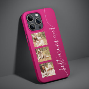 最高のMom Ever Photo写真スクリプエレガントトピンク Case-Mate iPhone 14ケース