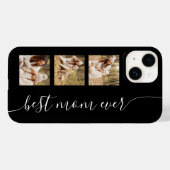 最高のMom Ever Photo写真スクリプエレガントトブラック Case-Mate iPhoneケース (裏面 (横))