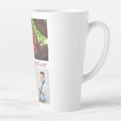 最高のMom Ever Photo Collage カフェラテマグ (右)