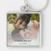 最高のMom Ever Photo Keychain キーホルダー (正面)