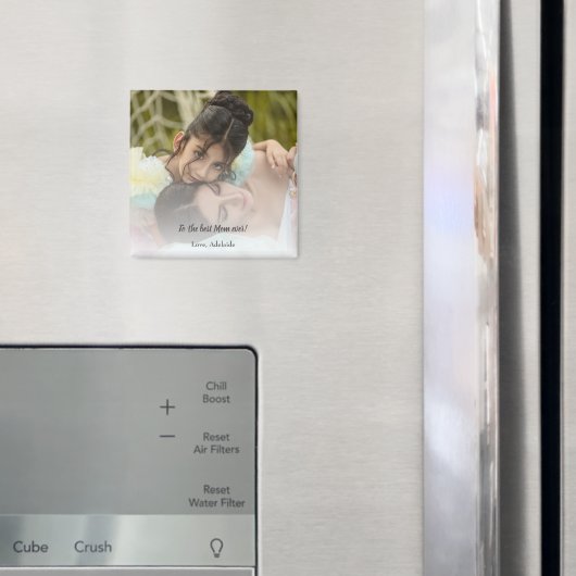 最高のMom Ever Photo Magnet マグネット (インサイチュ (冷蔵庫))