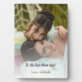 最高のMom Ever Photo Place フォトプラーク (正面)