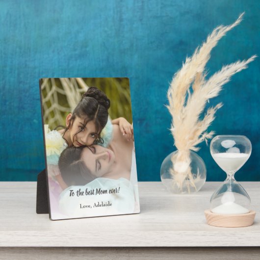 最高のMom Ever Photo Place フォトプラーク (側面)
