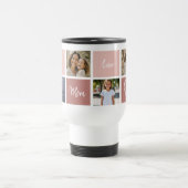 最高のMom Ever Photo Script トラベルマグ (中央)