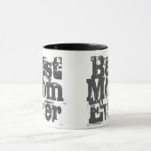 最高のMom Ever - Two-Tone Coffee Mug マグカップ (中央)
