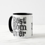 最高のMom Ever - Two-Tone Coffee Mug マグカップ (正面左)