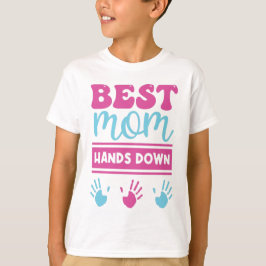 最高のMom Hands Down - Kids T-shirt Tシャツ