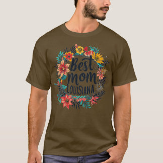 最高のMom in the LOUISIANA mothers day giftアイディアl Tシャツ