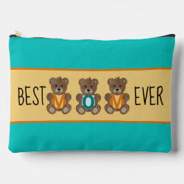 最高のMom Teddy Bears Large Accessories Pouts アクセサリーポーチ