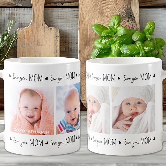 最高のMOMMY Everカスタム 2 Photo Cute Mother's Day コーヒーマグカップ