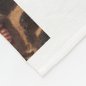 最高のMommy Everタイポグラフィ赤いハート5枚 フリースブランケット (角)