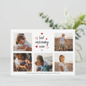 最高のMommy Ever手書きタイポグラフィ5 Photos カード (スタンド正面)