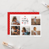 最高のMommy Ever手書きタイポグラフィ5 Photos カード (正面/裏面インサイチュ)