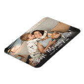 最高のMommy Ever Flexible Photo Magnet マグネット (左側)