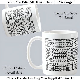 最高のMommy Ever Hidden Message 141BWノベルティ コーヒーマグカップ