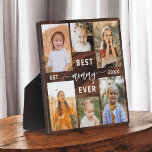 最高のMommy Ever - Mother's Day Wood Photo Collage フォトプラーク<br><div class="desc">お祝母さんの日の写真コラージュのプラークと一緒に最高のお母さん。大切パーソナライズされたな写真のコラージュが美しく並び、特別な瞬間や思い出を捉える。心のこもったメッセージ「最高のMommy Ever」は、愛情あふれるtouchを加える。仕上げ高品質の素材お洒落で作られ、自宅での展示に最適。この意味のある記念の贈り物は、母の日、誕生日、または任意の大事な行事のための理想的な贈り物であり、愛を称え、あなた共有を結びつける。</div>