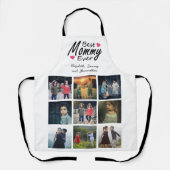 最高のMommy Ever Photo Collage Mothersモダン Day エプロン (正面)