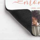 最高のMommy Ever Photo Collage Mother's Day Gift マウスパッド (コーナー)