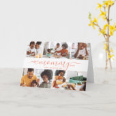 最高のMommy Ever Photo Collage Mother's Day Gift Mo カード (黄色い花)