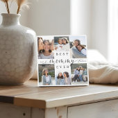 最高のMommy Ever Script 6 Photo Collage Keepsake フォトプラーク