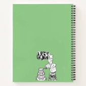 最高のMum Cake Maker飾の巨大ケーキノート ノートブック (裏面)