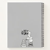 最高のMum Cake Maker飾の巨大ケーキノート ノートブック (裏面)