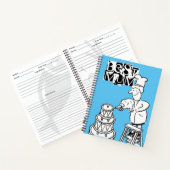 最高のMum Cake Maker飾の巨大ケーキノート ノートブック (内部)