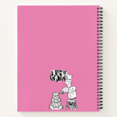 最高のMum Cake Maker飾の巨大ケーキノート ノートブック (裏面)