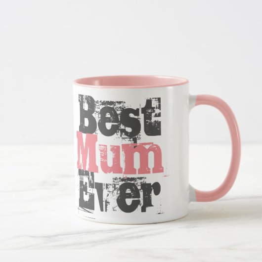 最高のMum Ever In Pink - Two-Tone Coffee Mug マグカップ (右)