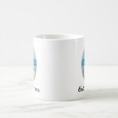 最高のMum Ever Magと写真のモダンシンプル コーヒーマグカップ (中央)