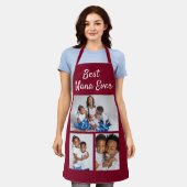 最高のNanaエバーカスタムコラージュテンプレート エプロン (着用した状態)