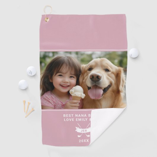 最高のNana By Parおもしろいフォトゴルファーモダン エレガント ゴルフタオル (インサイチュ)