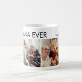 最高のNana Everカスタムパーソナライズされた Family Photo コーヒーマグカップ (中央)