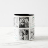 最高のNana Everスクリプモダント8写真コラージュかわいい ツートーンマグカップ (中央)