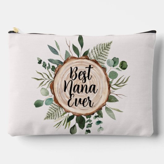 最高のNana Ever素朴 Wood and Folids アクセサリーポーチ (正面)