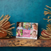 最高のNana Ever Pink Script 5枚の写真ファミリー フォトプラーク (側面)