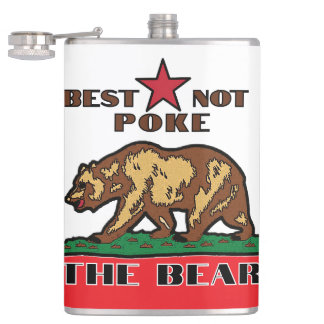 最高のNot Poke The Bear - California Flask フラスク