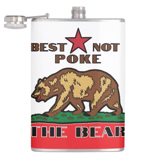最高のNot Poke The Bear - California Flask フラスク (オープン)