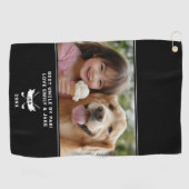 最高のOlunds By ParフォトゴルファーパーソナライズされたおもしろいBy Phorls ゴルフタオル (横)