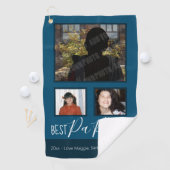 最高のPaPa Ever 3枚の写真 ゴルフタオル (インサイチュ)