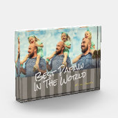 最高のPapaw In The World カスタム Photo Block フォトブロック (左)