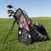 最高のPar写真名Black And White ゴルフタオル (グリーン)