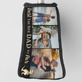 最高のPart 3フォトコラージュによるT型レックスパパ ゴルフヘッドカバー (回転90)