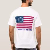 最高のPATRIOTIC – アメリカ製Tシャツ – おもしろい Tシャツ (裏面)