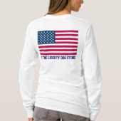 最高のPATRIOTIC – アメリカ製Tシャツ – おもしろい Tシャツ (裏面)