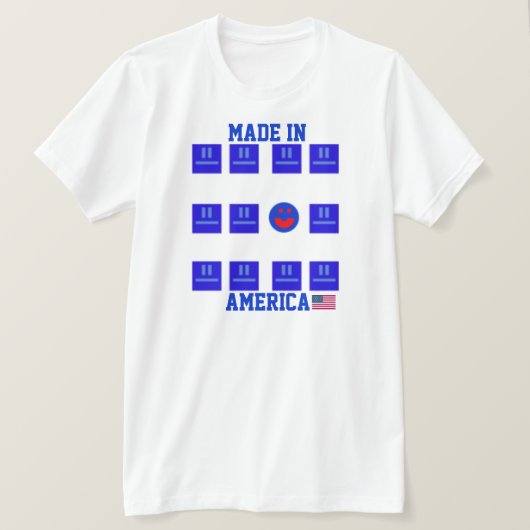 最高のPATRIOTIC – アメリカ製Tシャツ – おもしろい Tシャツ (デザイン正面)