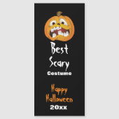 最高のPumpkin Halloween Awardを受賞 (正面)